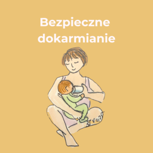 plakat laktacyjny - bezpieczne dokarmianie